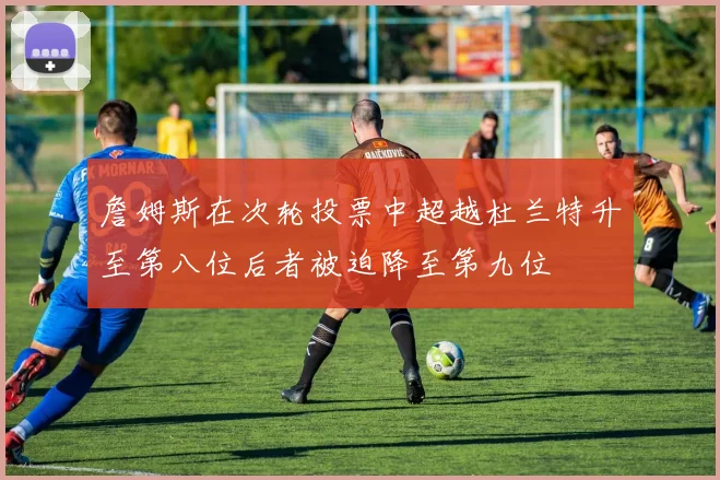 詹姆斯在次轮投票中超越杜兰特升至第八位后者被迫降至第九位